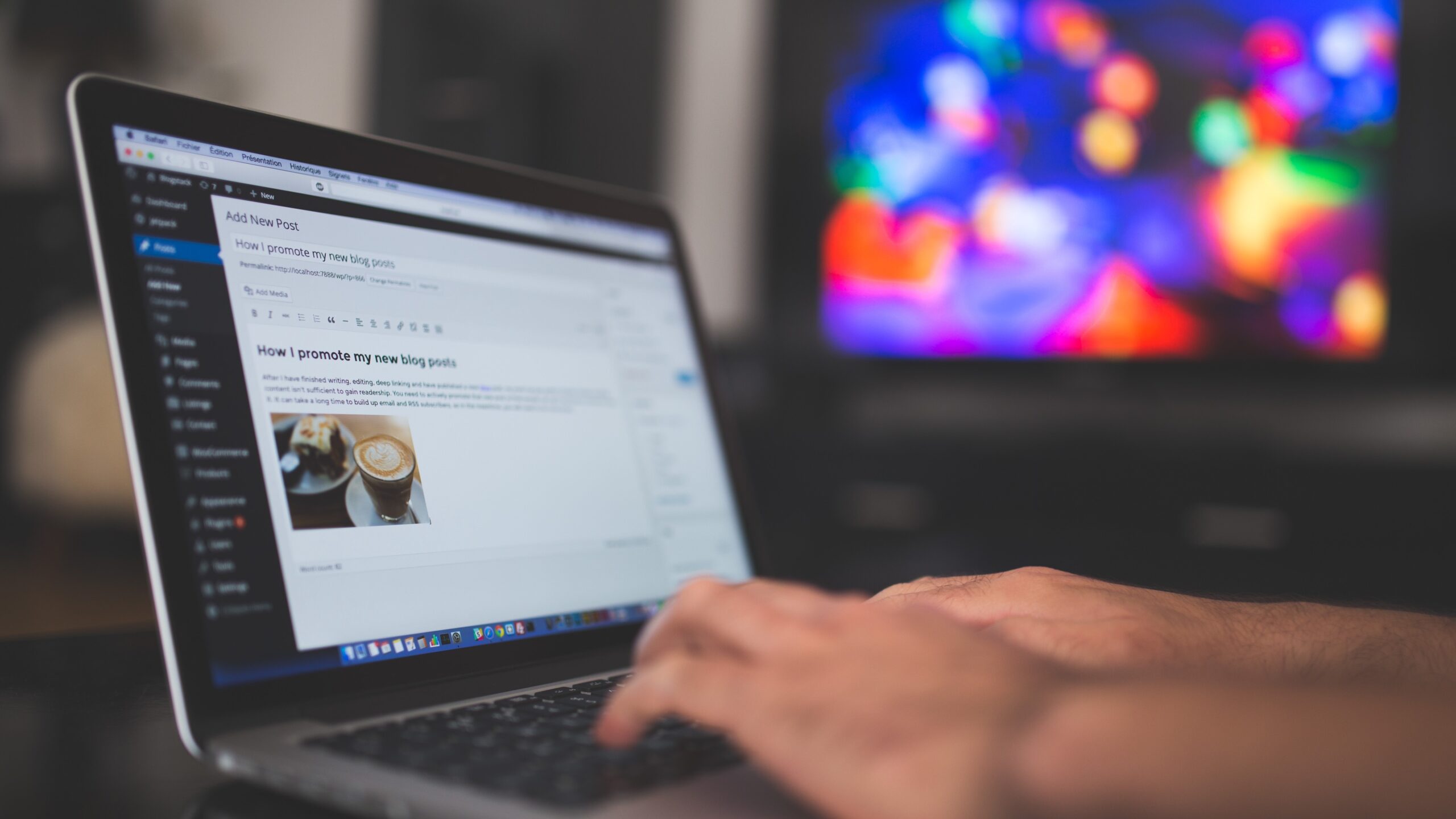 wordpress hosting dashboard